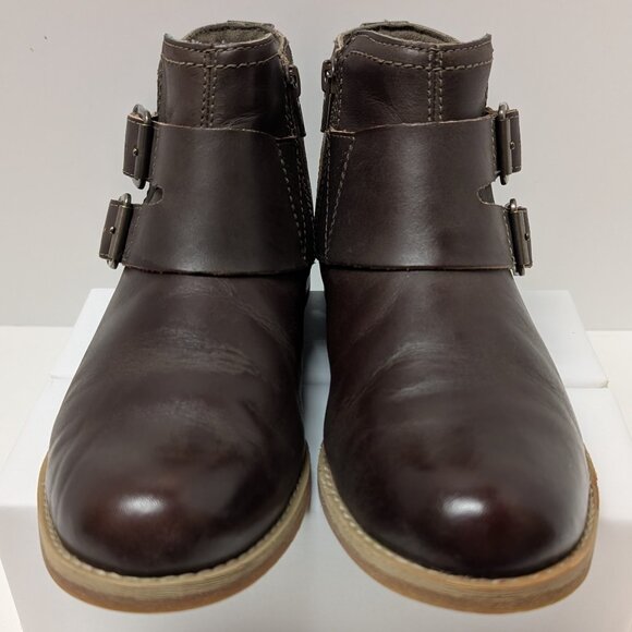 Timberland EarthKeepers Savin Hill Double Buckle Ankle Boot in Dark Brown - Picture 10 of 16